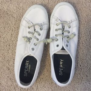 White Sperrys